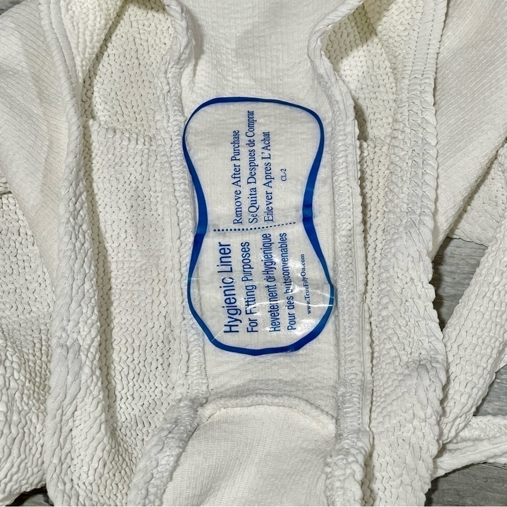 BOND-EYE THE MARA ONE-PIECE SWIMSUIT - OPTIC WHITE O/S - Picture 12 of 12